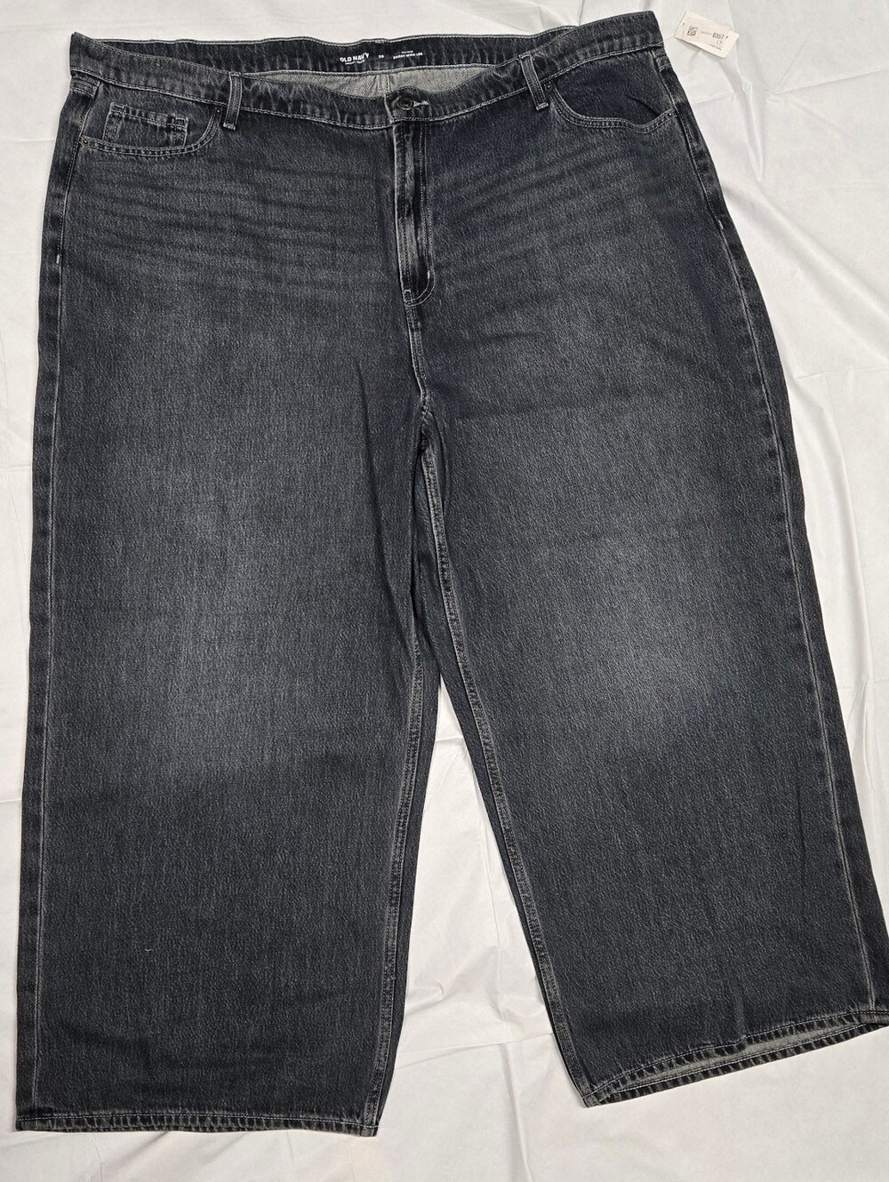 New Old Navy Jeans Mid Rise Baggy Wide Leg Denim 26 Plus Size
